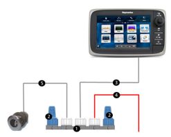 Connecteur Seatalk NG 5 voies Raymarine