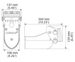 Airmar-tm185mw DIMENSION