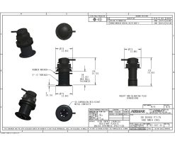 Dimensions du DX900+ de Airmar