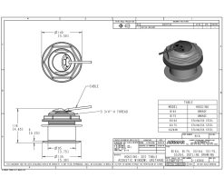 Airmar dimensions B164-B175-SS164-SS175-SS264N