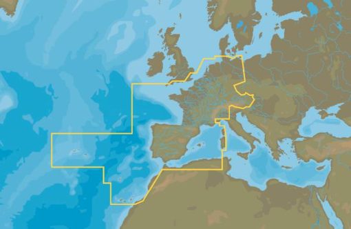 Carte C-MAP Europe Centrale 060-MS