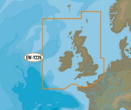 Carte C-Map Angleterre, Irlande, Ecosse et Manche Wide