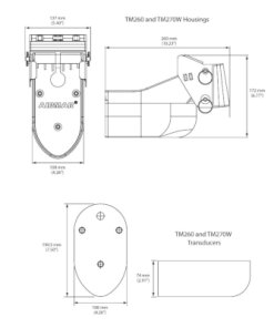 illustration d'une sonde airmar tm260_tm270w