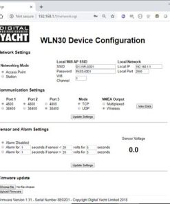 Digitalyacht WLN30-Home-Page-Wireless-Mode