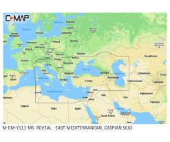 C-MAP REVEAL - East Mediterranean & Caspian Seas M-EM-Y111-MS_1