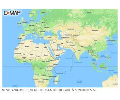 C-MAP REVEAL - Red Sea to The Gulf & Seychelles Islands M-ME-Y204-MS_1