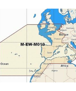 C-MAP MAX, Côtes d'Europe occidentale et Méditerranée occidentale-EW-M010