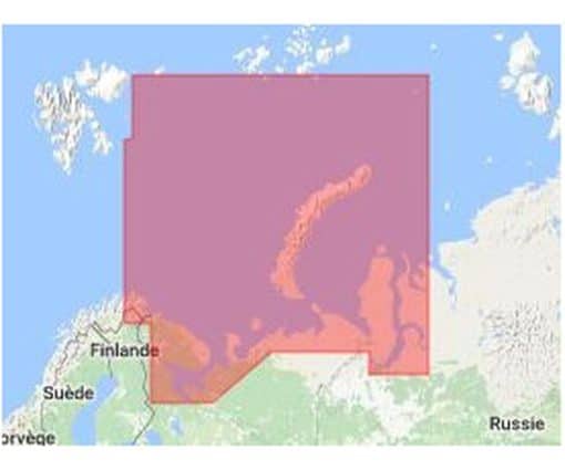 C-MAP RUSSIAN FEDERATION NORTH WEST-4D M-RS-D202-MS cartographie marine