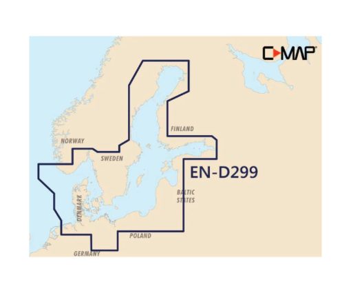 C-MAP BALTIC SEA AND DENMARK-4D M-EN-D299-MS cartographie marine