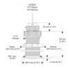 Capteur Airmar de vitesse ultrason UST850 P17 & UST800 P120