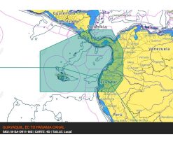 C-MAP GUAYAQUIL,EC TO PANAMA CANAL-4D M-SA-D911-MS_1