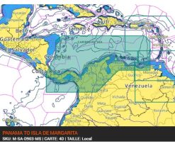 C-MAP PANAMA TO ISLA DE MARGARITA-4D M-SA-D903-MS_1