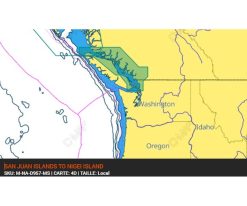 C-MAP SAN JUAN ISLANDS TO NIGEI ISLAND-4D M-NA-D957-MS