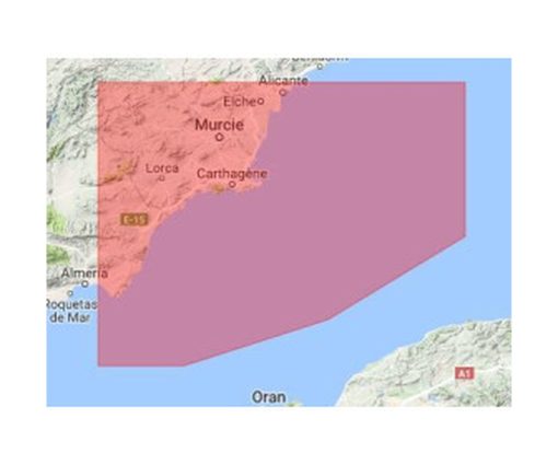 C-MAP ALICANTE-MAX M-EM-M125-MS cartographie marine