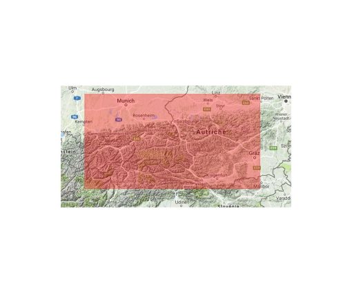 C-MAP AUSTRIAN LAKES-MAX M-EN-M081-MS cartographie marine