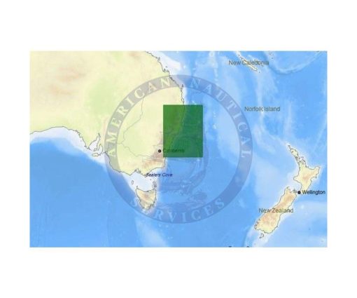 C-MAP BERAMAGUI TO SOUTHPORT-4D M-AU-D261-MS cartographie marine