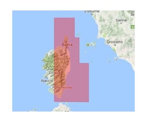 C-MAP CORSICA EAST-MAX-EN M-EM-M914-MS cartographie marine