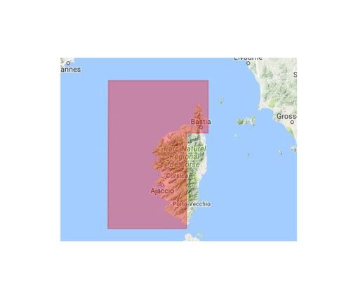 C-MAP CORSICA WEST-MAX-EN M-EM-M915-MS cartographie marine