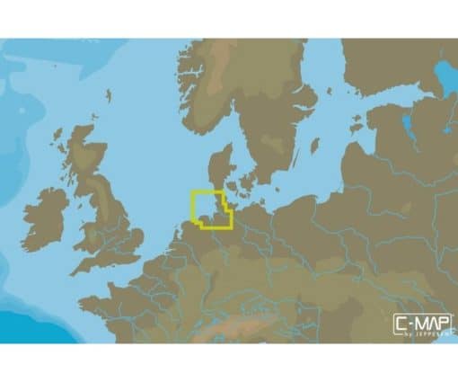 C-MAP EEMSHAVEN TO SYLT-MAX M-EN-M162-MS cartographie marine