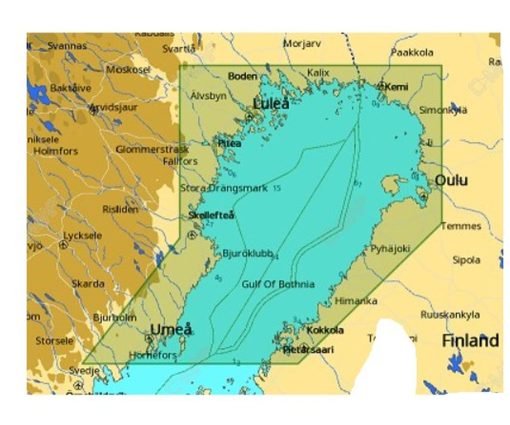 C-MAP GULF OF BOTHNIA-4D M-EN-D340-MS cartographie marine