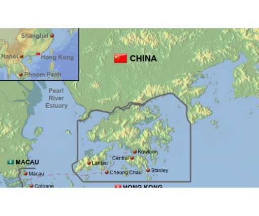 C-MAP HONG KONG TO MACAU-4D M-AN-D300-MS cartographie marine