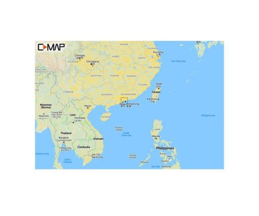 C-MAP DISCOVER - HONG KONG TO MACAU M-AN-Y300-MS cartographie marine