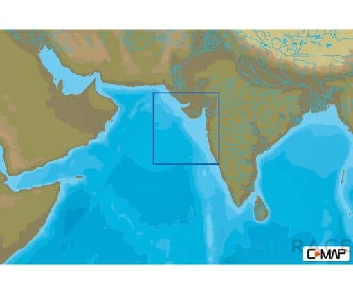 C-MAP INDIA NORTH WEST COASTS-4D M-IN-D211-MS cartographie marine