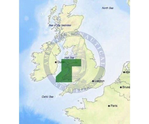 C-MAP IRISH SEA AND BRISTOL CHANNEL-4D M-EW-D321-MS cartographie marine