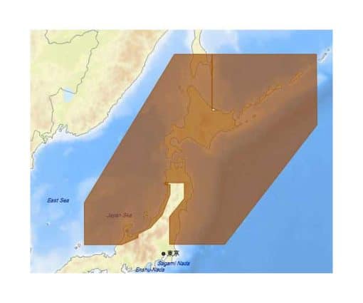 C-MAP NORTHERN JAPAN-4D M-AN-D250-MS cartographie marine