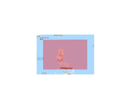 C-MAP NORTHERN PHILIPPINES-4D M-AS-D224-MS cartographie marine