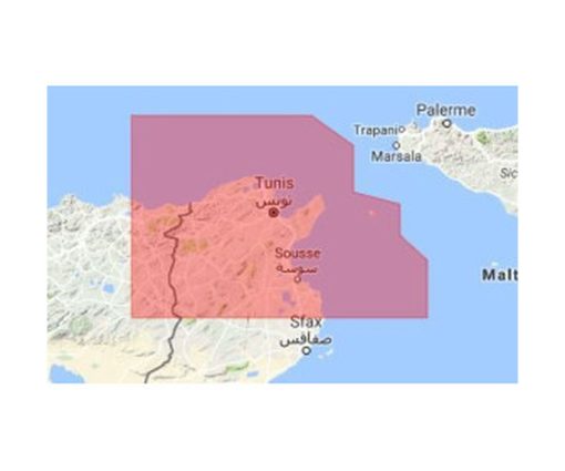 C-MAP NORTHERN TUNISIA-MAX-EN M-EM-M980-MS cartographie marine