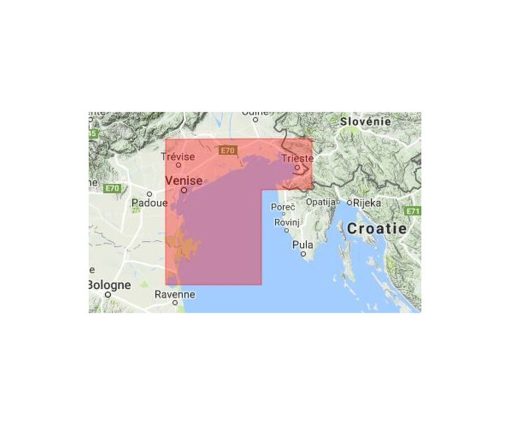 C-MAP PORTO GARIBALDI TO TRIESTE-MAX-EN M-EM-M962-MS cartographie marine