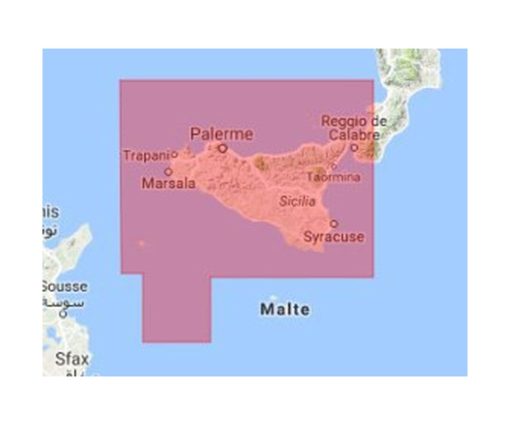 C-MAP SICILY-MAX-EN M-EM-M948-MS cartographie marine