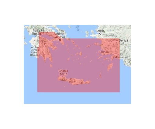 C-MAP SOUTH AEGEAN SEA-MAX M-EM-M130-MS cartographie marine