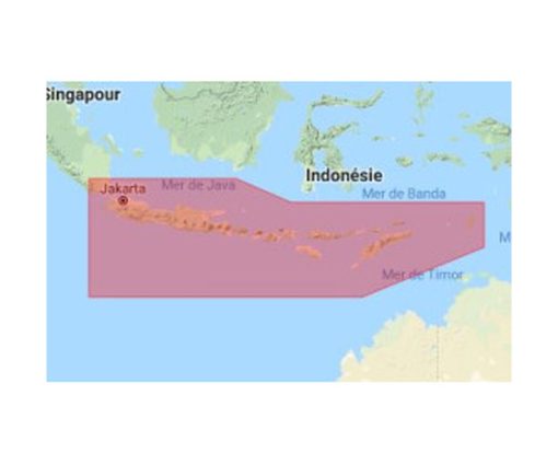 C-MAP SOUTHERN INDONESIA-4D M-AS-D221-MS cartographie marine