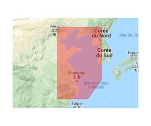 C-MAP WENZHOU TO YELLOW SEA-4D M-AN-D241-MS cartographie marine