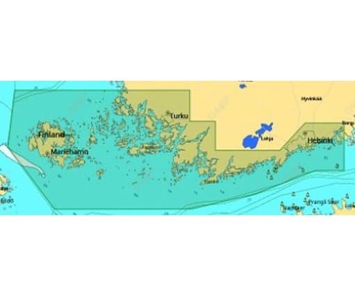 C-MAP GULF OF FINLAND,WEST-MAX M-EN-M309-MS cartographie marine