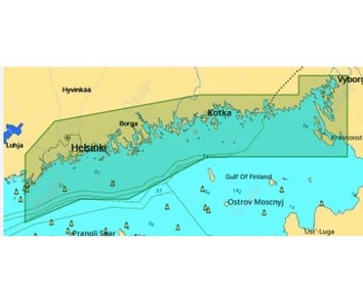 C-MAP GULF OF FINLAND,CENTRAL-MAX M-EN-M310-MS cartographie marine