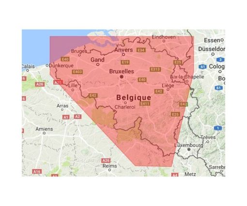 C-MAP BELGIUM INL: YERSEKE TO NIEUWPOORT-MAX M-EN-M060-MS cartographie marine