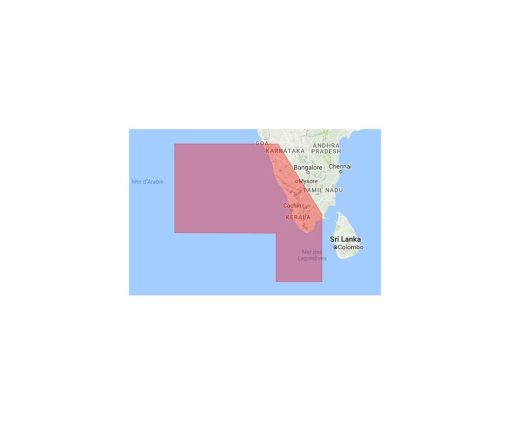 C-MAP INDIA SOUTH WEST COASTS-4D M-IN-D212-MS cartographie marine