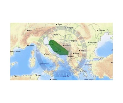 C-MAP CROATIA: SV JURAJ TO SHENGJINI-MAX-EN M-EM-M975-MS cartographie marine