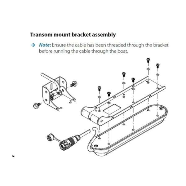 Lowrance Active Imaging 2 en 1 – Sonde tableau arrière