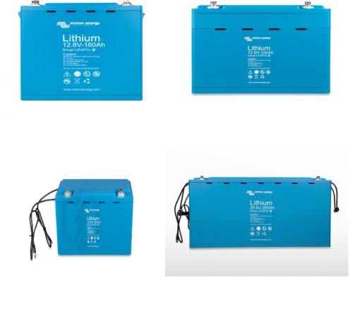 Lithium SMART LiFePO4 batterie - Victron