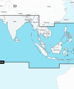 Carte marine Navionics Platinium+ NPAE010L - Indian Ocean & South China Sea - 010-C1293-40