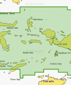 Carte marine Navionics Platinium+ NPAE024R - Central W. Papua & E. Sulawesi - 010-C1302-40