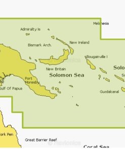 Carte marine Navionics Platinium+ NPAE025R - Papua New Guinea & Solomon Isl. - 010-C1372-40