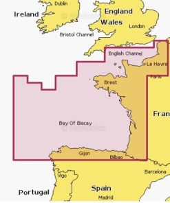 Carte marine Navionics+ NAEU008R - Bay of Biscay - 010-C1314-30