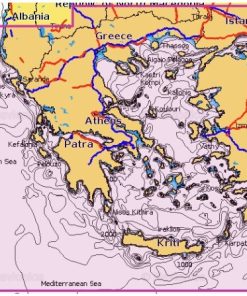 Carte marine Navionics Platinium+ NPEU015R - Aegean Sea, Sea of Marmara - 010-C1319-40