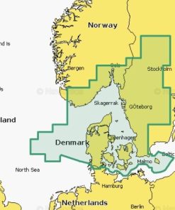 Carte marine Navionics Platinium+ NPEU042R - Oslo to Trelleborg - 010-C1324-40