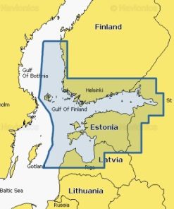 Carte marine Navionics Platinium+ NPEU050R - Gulf of Finland & Riga - 010-C1328-40